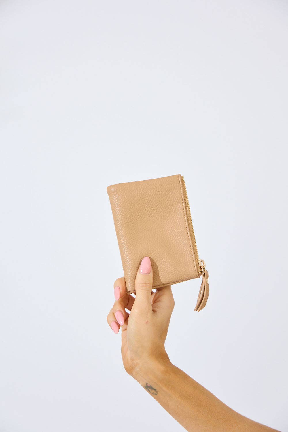 Hamptons Wallet - Beige