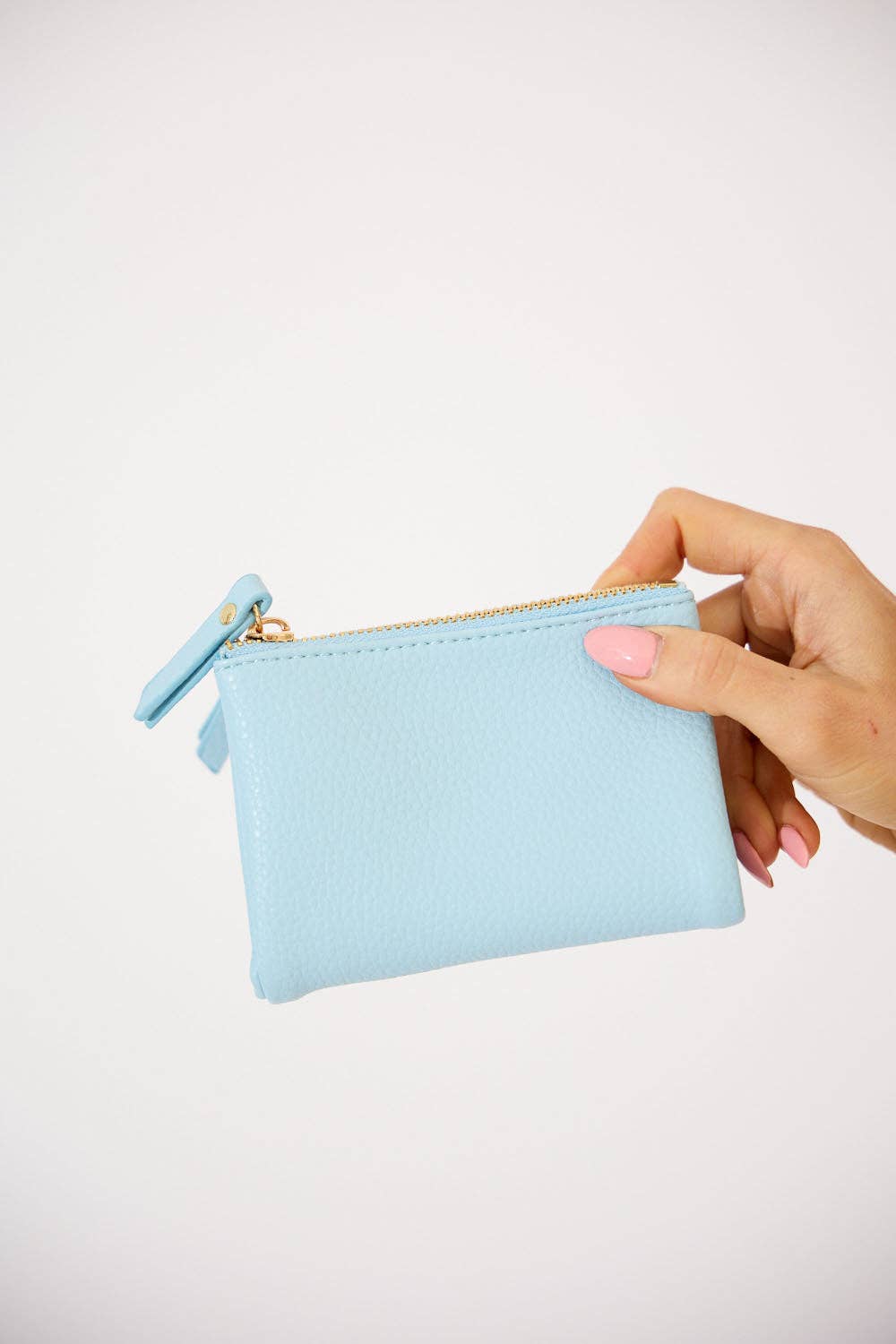 Hamptons Wallet - Light Blue