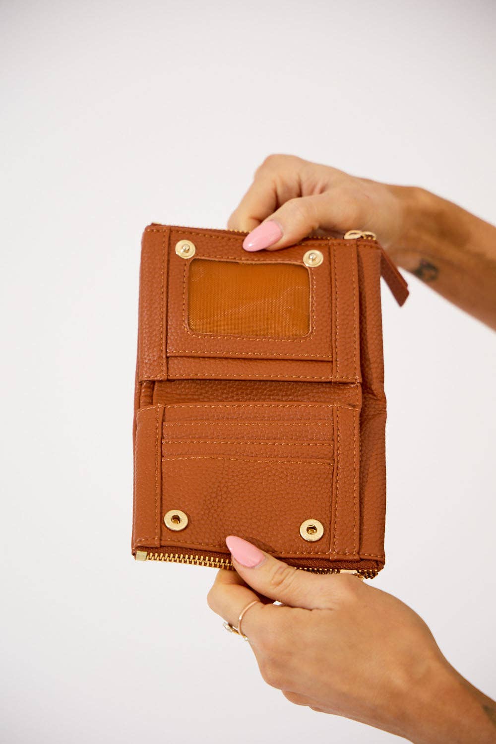 Hamptons Wallet - Tan