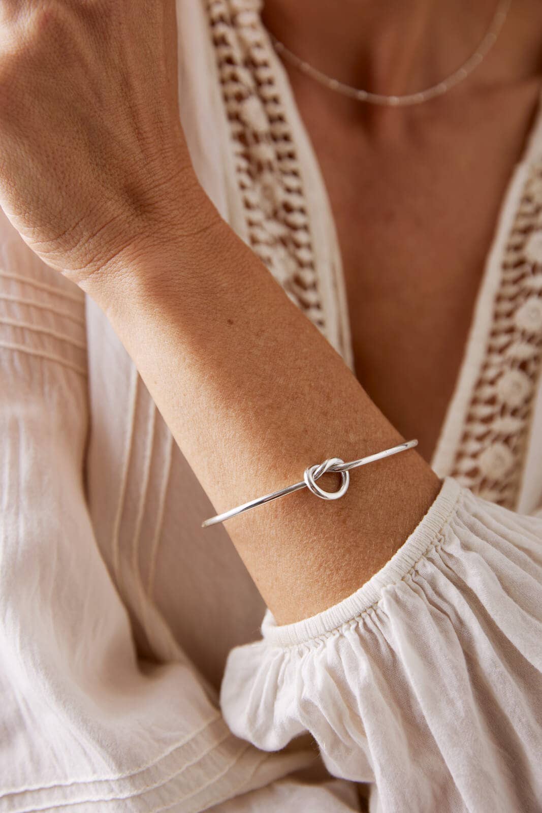 Capri Love Knot Cuff