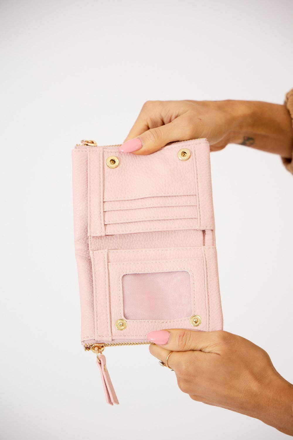 Hamptons Wallet - Light Pink