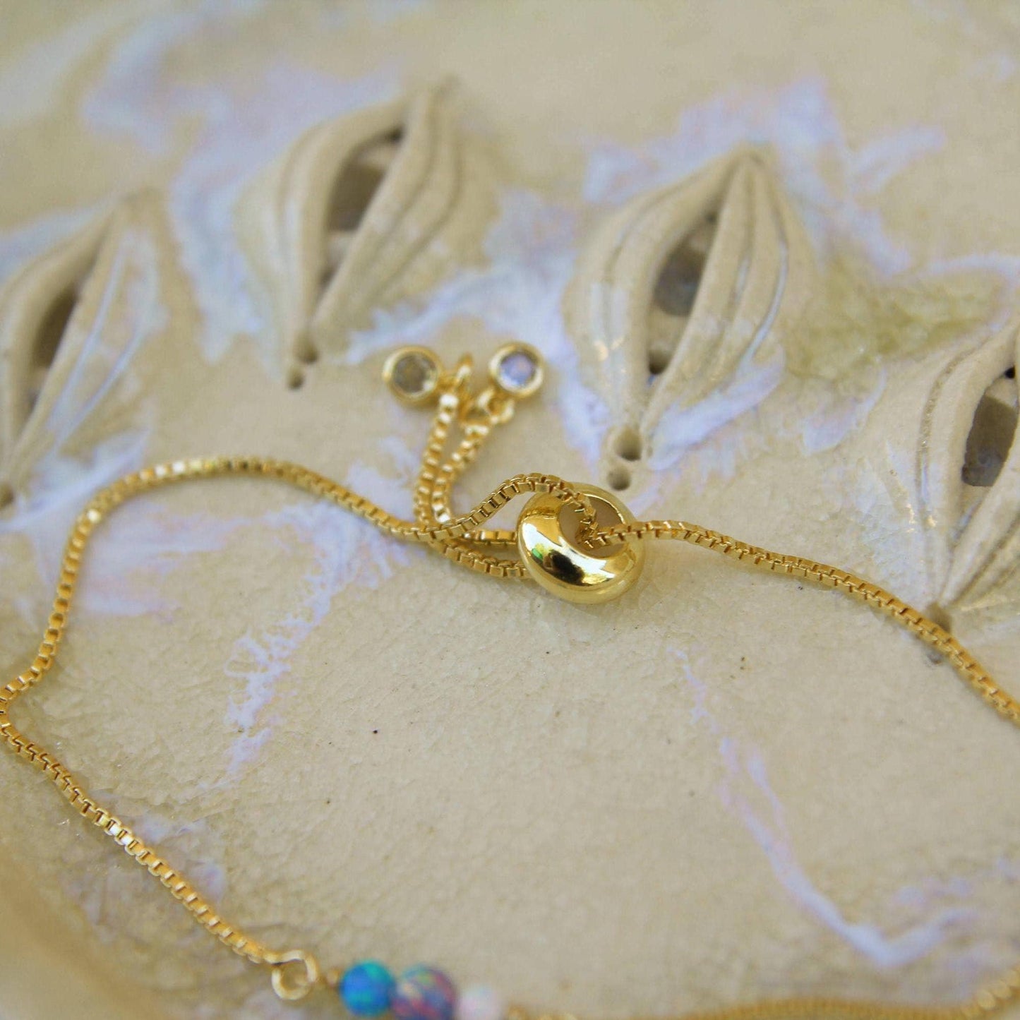 Gold Opal Bracelet