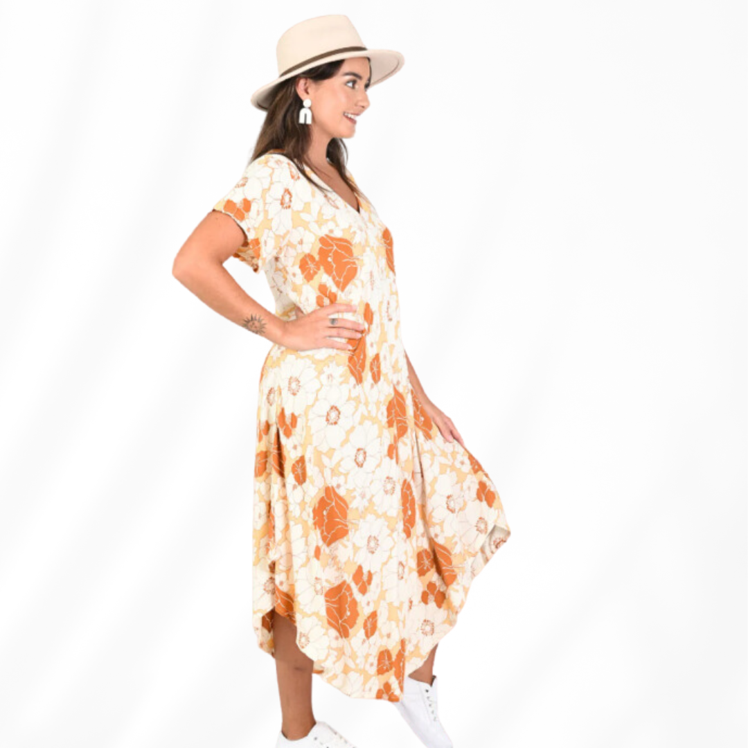 Great Harbour DRESS - Maui Cinnamon