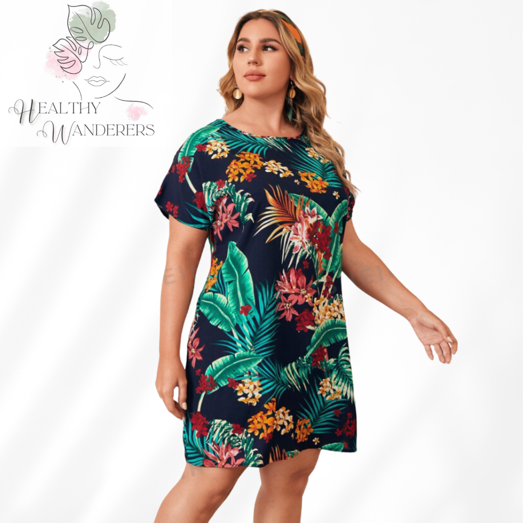 Tropical Shift Dress