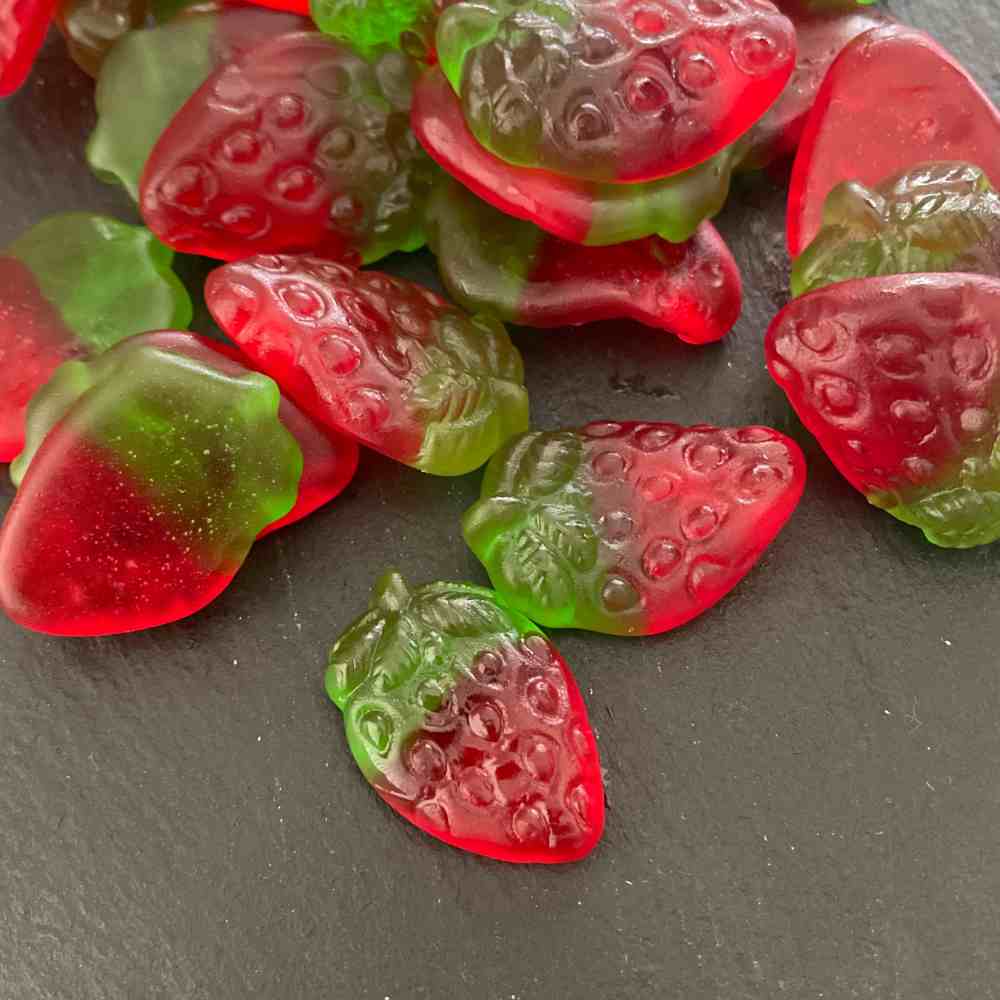 Wild Strawberry Lollies