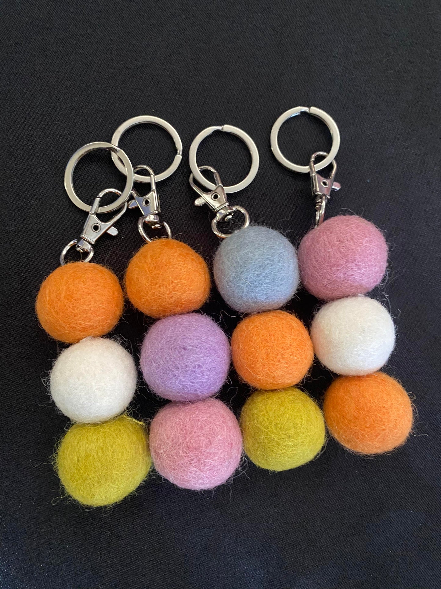 botani-co Pom Pom Keychain