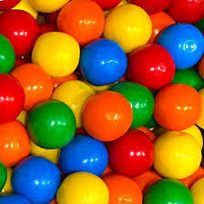 Coloured Gumballs