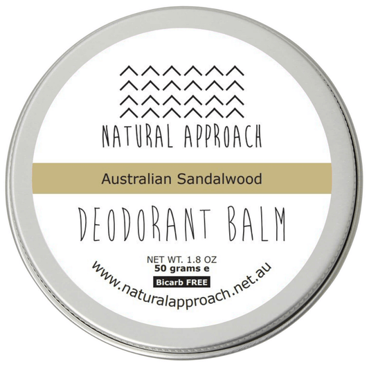 Natural Approach Bicarb FREE - Australian Sandalwood - Natural Deodorant