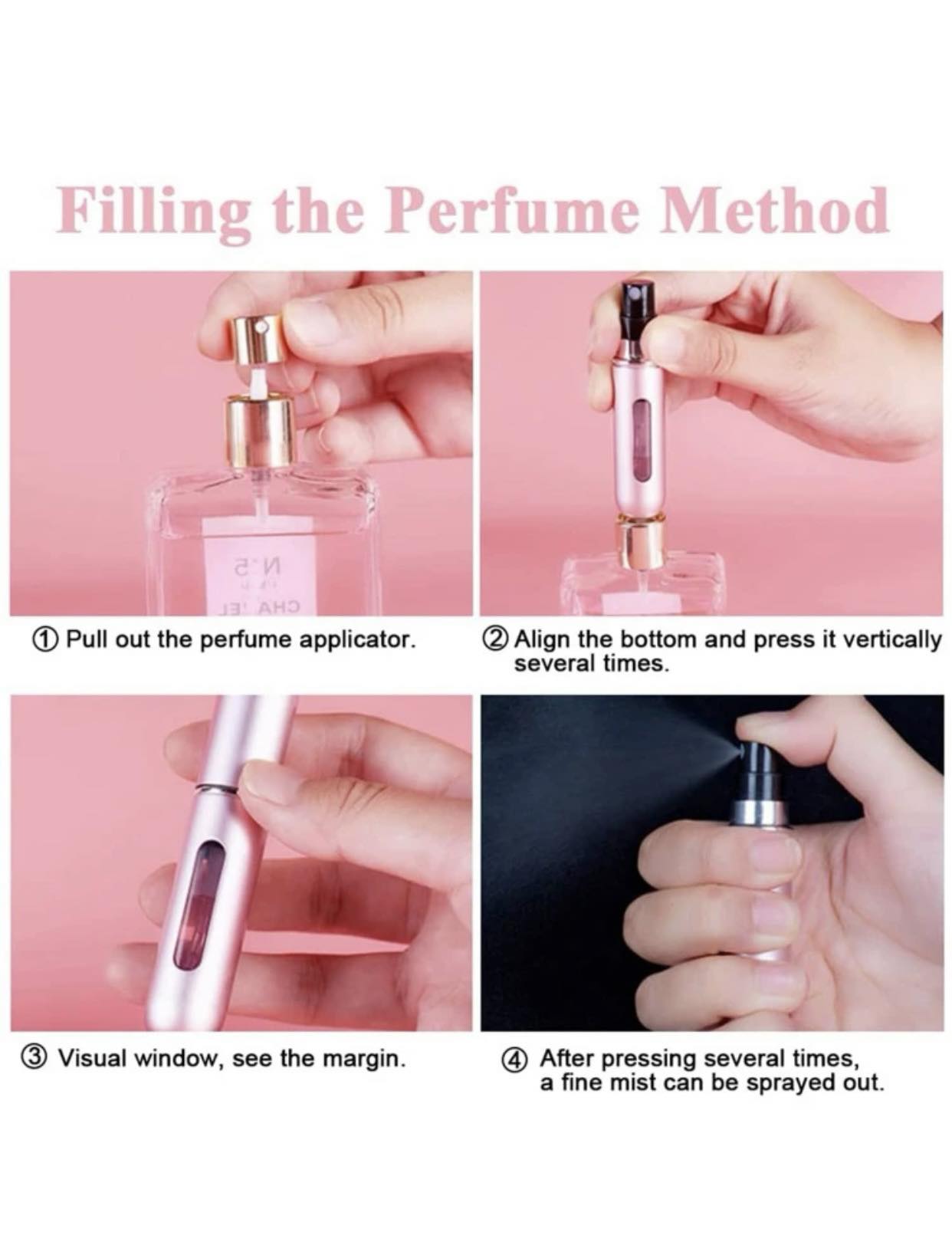 Mini Travel Perfume Dispenser.