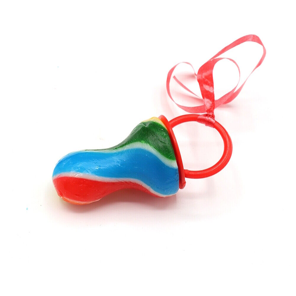 Rainbow Mini Swirly Dummy Lollies